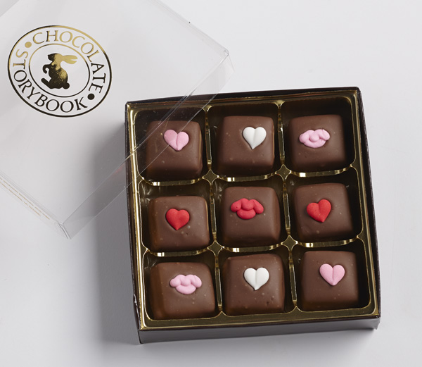 Valentine Chocolate Caramels