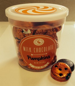 Foiled Pumpkins Small Tub