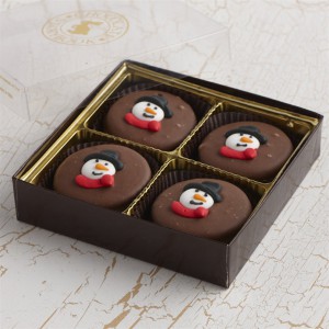Holiday Chocolate Sandwich Cookies