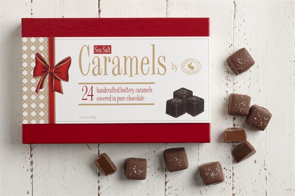 Chocolate Caramels with Sea Salt