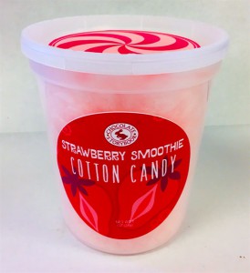 Strawberry Smoothie Cotton Candy