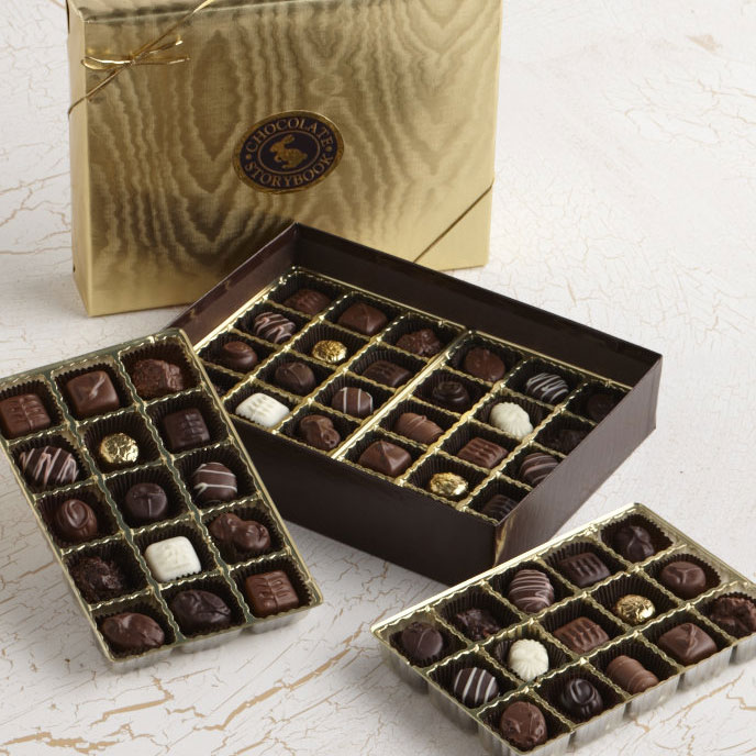 Gold Wrapped Chocolate Assortment