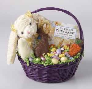 Bunny & Book Basket