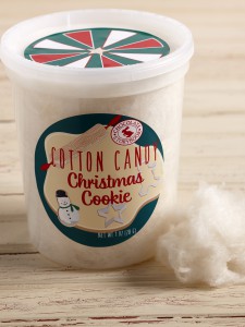 Christmas Cookie Cotton Candy