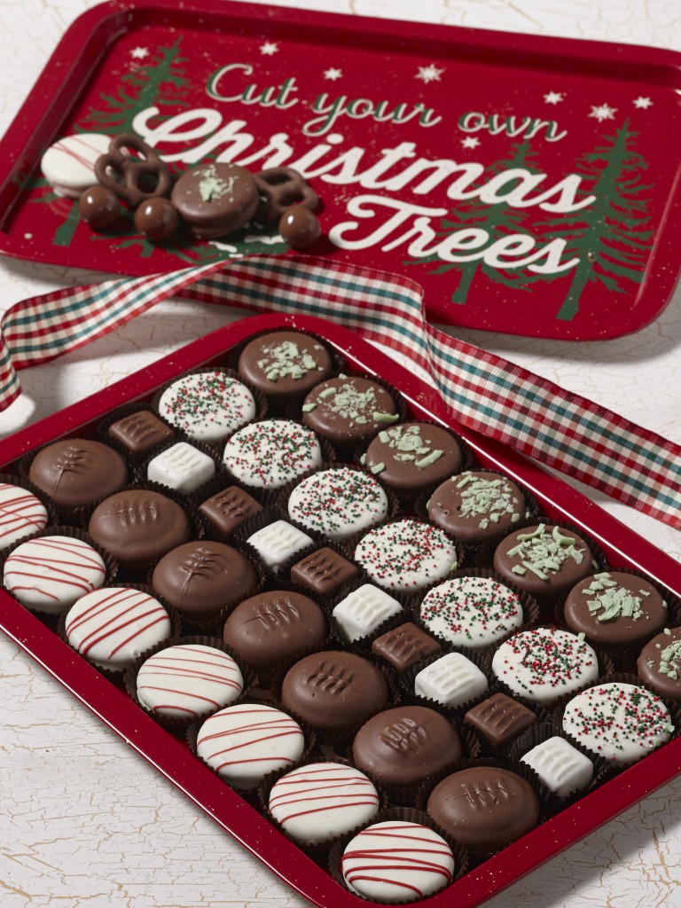 Retro Christmas Cookie Platter 1 Retro Christmas Cookie Platter 1