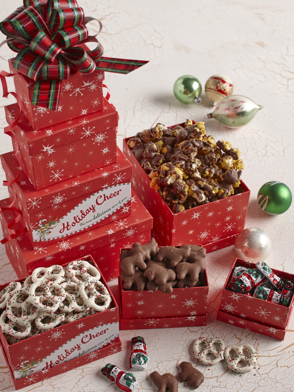 Holiday Snacks Tower