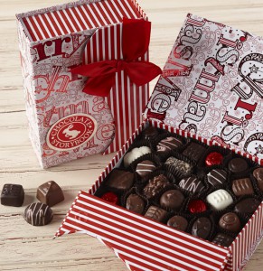 Merry Christmas Chocolate Book Box
