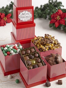 Merry Christmas Tower of Treats