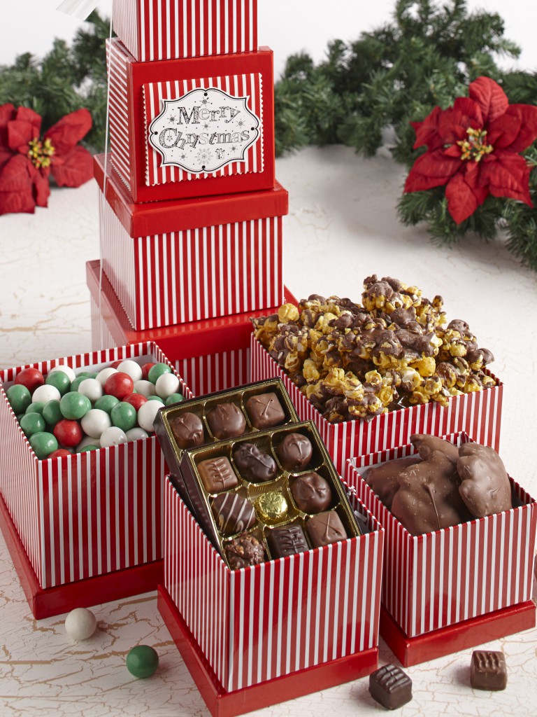Merry Christmas Tower of Treats 1