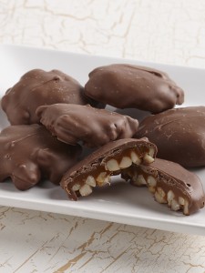 Milk Chocolate Macadamia Turtles