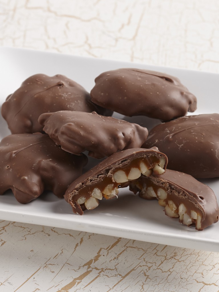 Milk Chocolate Macadamia Turtles 1