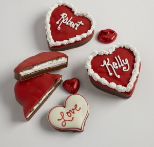 Personalized Caramel Marshmallow Heart