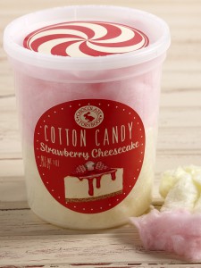 Strawberry Cheesecake Cotton Candy Tub
