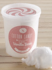 Natural Vanilla Bean Cotton Candy Tub