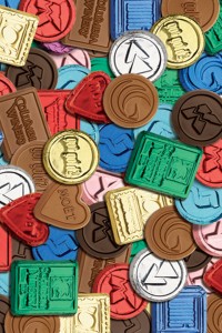 Foil Coins and Shapes